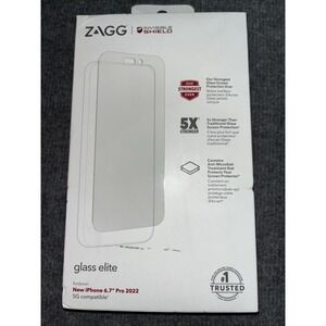 ZAGG‎ Invisible Shield Glass Elite Screen Protector for Apple iPhone 14 Pro Max